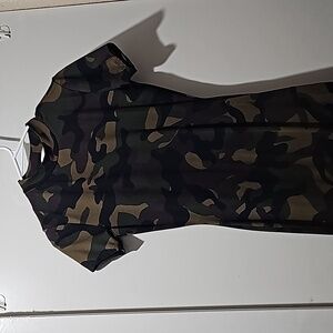 Green Camouflage Dress
